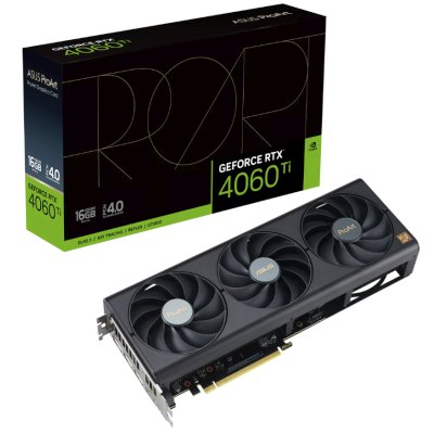 видеокарта ASUS nVidia GeForce RTX 4060 Ti 16Gb PROART-RTX4060TI-16G