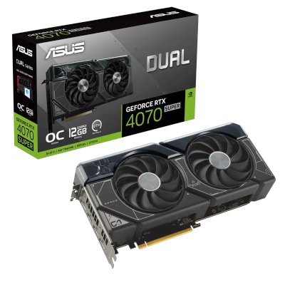 видеокарта ASUS nVidia GeForce RTX 4070 Super 12Gb DUAL-RTX4070S-O12G