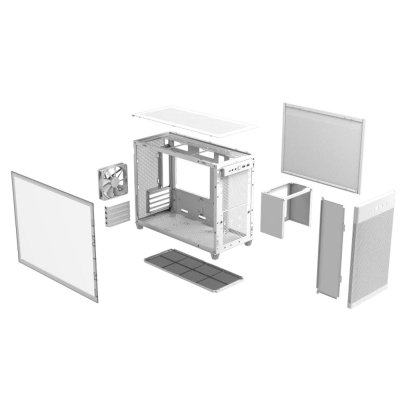 корпус ASUS Prime AP201 TG White 90DC00G3-B39010