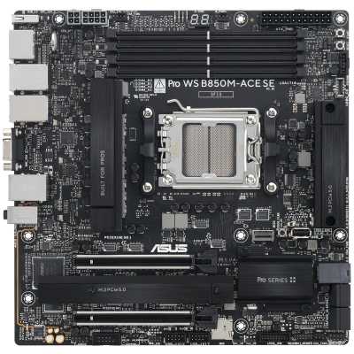 материнская плата ASUS Pro WS B850M-Ace SE Черный