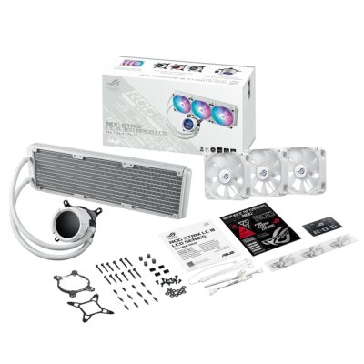 кулер ASUS ROG Strix LC III 360 ARGB LCD White