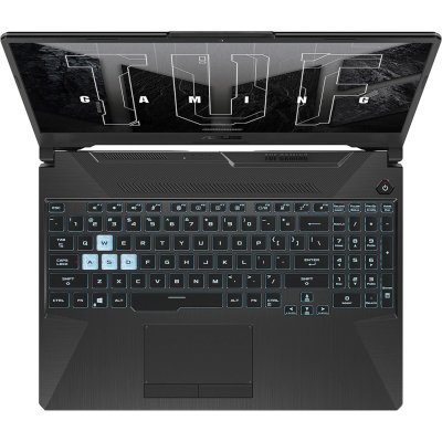 ноутбук ASUS TUF Gaming F15 FX506HF-HN014 90NR0HB4-M002P0 Черный