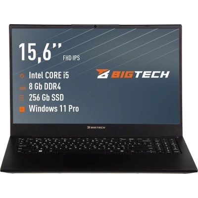 ноутбук BigTech R157-I4A8W Черный