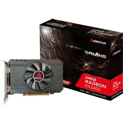 видеокарта Biostar AMD Radeon RX 6400 4Gb VA6406RA46