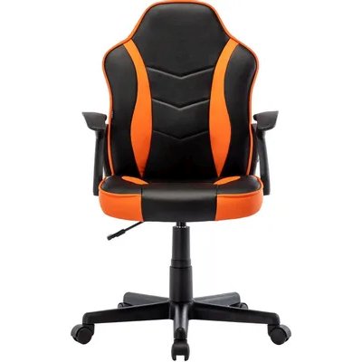 игровое кресло Brabix Shark GM-203 Black/Orange черно-оранжевый