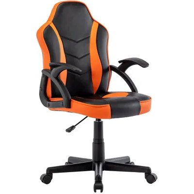 игровое кресло Brabix Shark GM-203 Black/Orange черно-оранжевый