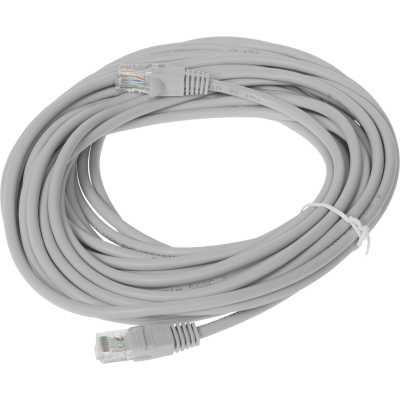 патч-корд Buro UTP-5E-10M-G Серый
