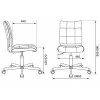 стул Бюрократ CH-330M/LEOPARD cветло-коричневый