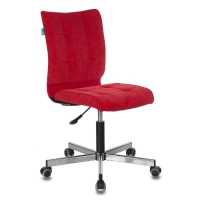 стул Бюрократ CH-330M/VELV88 красный