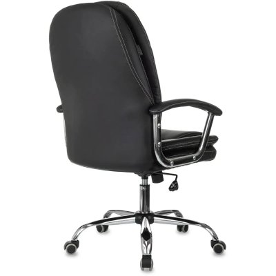 офисное кресло Бюрократ CH-868SL/BLACK-PU черный