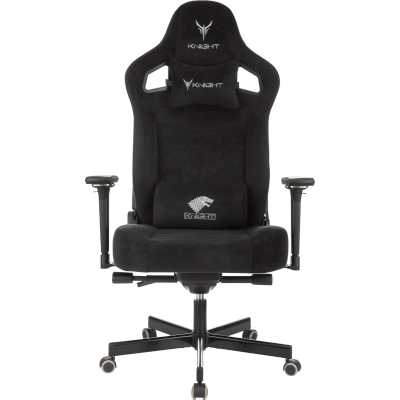 игровое кресло Бюрократ Knight Hunter Alfa Black черный
