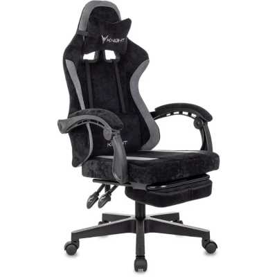 игровое кресло Бюрократ KNIGHT NITRO/F B черный