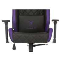 игровое кресло Бюрократ KNIGHT OUTRIDER BV черный-фиолетовый