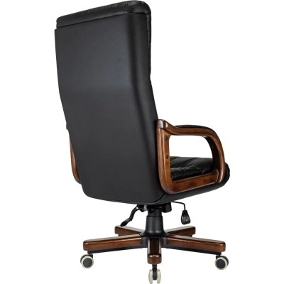 офисное кресло Бюрократ T-9932WALNUT/ECO-B черный