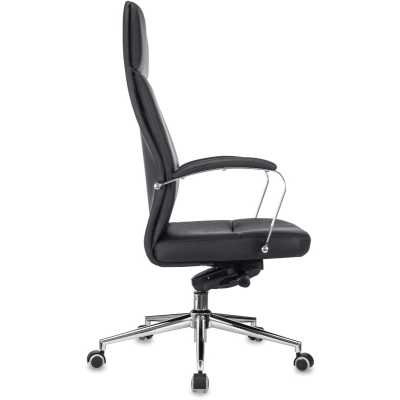 офисное кресло Бюрократ T-999SL/LEATH-BLACK черный