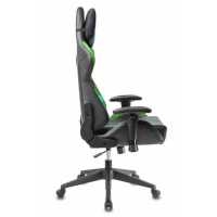 игровое кресло Бюрократ VIKING 5 AERO LGREEN черно-зеленый