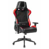 игровое кресло Бюрократ VIKING 5 AERO RED черно-красный