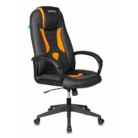 игровое кресло Бюрократ VIKING-8N-BL-OR черно-оранжевый