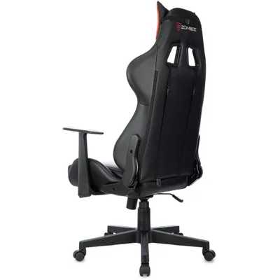игровое кресло Бюрократ ZOMBIE Game Penta Black/Red черно-красный