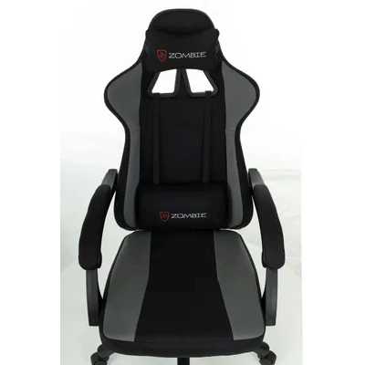 игровое кресло Бюрократ ZOMBIE Rudger Black/Grey черный-серый
