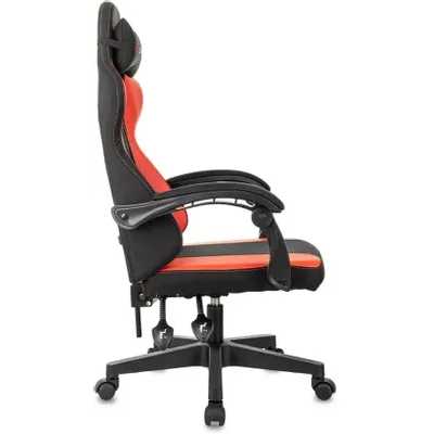 игровое кресло Бюрократ ZOMBIE Rudger Black/Red черно-красный