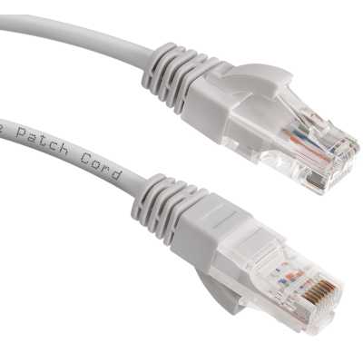 патч-корд Cabeus PC-UTP-RJ45-CAT.5E-10M Серый