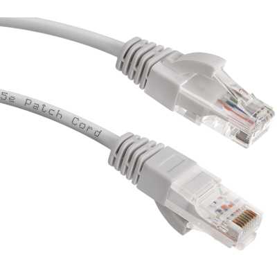 патч-корд Cabeus PC-UTP-RJ45-CAT.5E-15M Серый