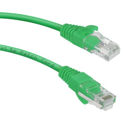 патч-корд Cabeus PC-UTP-RJ45-Cat.5e-3m-GN Зеленый
