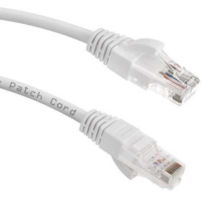 патч-корд Cabeus PC-UTP-RJ45-CAT.5E-5M-WH Белый