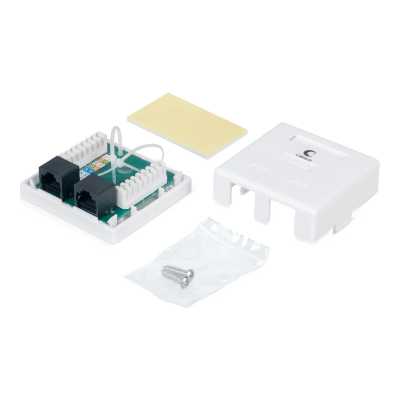 розетка компьютерная Cabeus WS-8P8C-Cat.5e-2 Белый