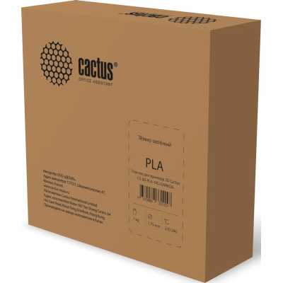 пластик для 3D принтера Cactus CS-3D-PLA-1KG-DARKGN
