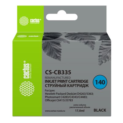 картридж Cactus CS-CB335 черный