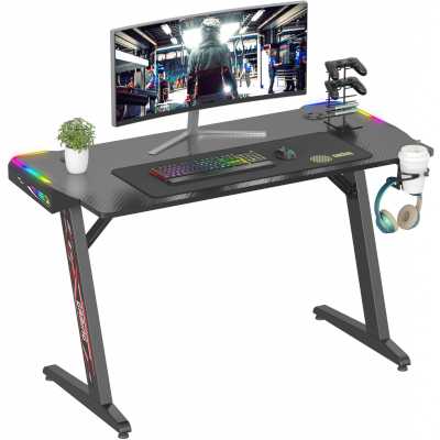 стол игровой Cactus CS-GTZ-BK-RGB