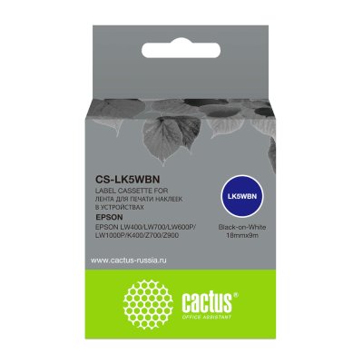 картридж Cactus CS-LK5WBN черный