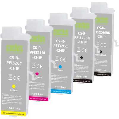 картридж Cactus CS-R-PFI321SET-CHIP многоцветный