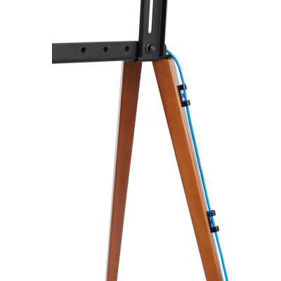 подставка для телевизора Cactus CS-ST3644BKWN черный, орех