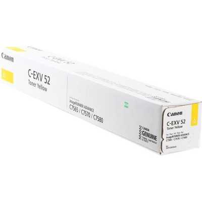картридж Canon C-EXV 52 1001C002 желтый