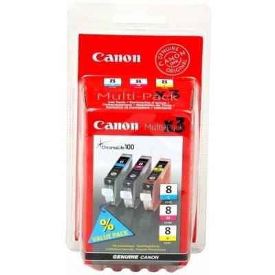 картридж Canon CLI-8CMY 0621B029