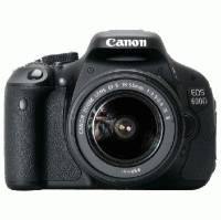 фотоаппарат Canon EOS 600D KIT black Черный