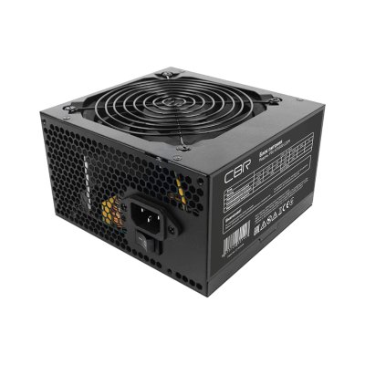 блок питания CBR 500W PSU-ATX500-12GM Черный