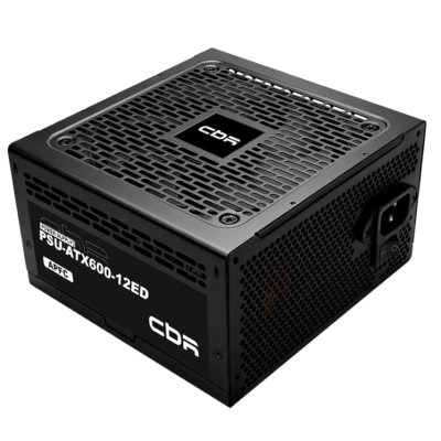 блок питания CBR 600W PSU-ATX600-12ED Черный