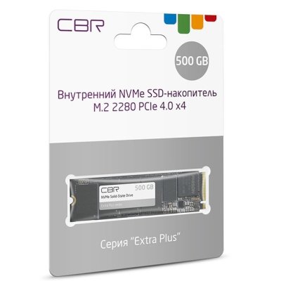 SSD диск CBR Extra Plus 500Gb SSD-500GB-M.2-EP22 Синий