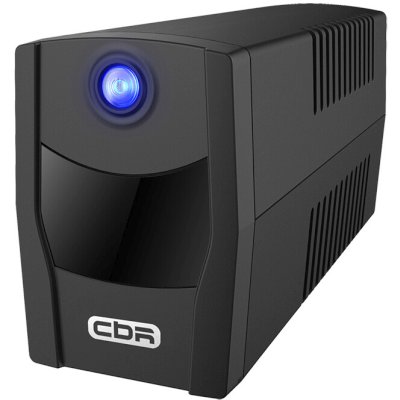 ИБП CBR Quantum QTM-650T-2F-LCUC Черный