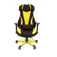 игровое кресло Chairman Game 14 Black-Yellow 7022221 черно-желтый
