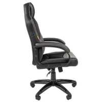 игровое кресло Chairman Game 17 Black-Grey 7024558 черный-серый