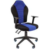 игровое кресло Chairman Game 8 Black-Blue черно-синий