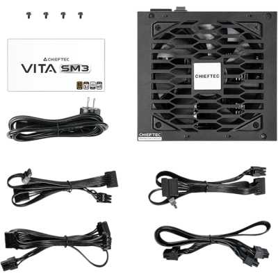 блок питания Chieftec 650W Vita SM3 BPX-650-C Черный