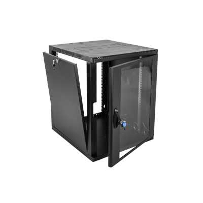 телекоммуникационный шкаф ЦМО ШРН-15.500-9005 Черный