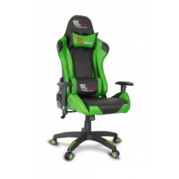 игровое кресло College XH-8062 Black-Green черно-зеленый