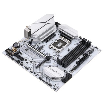 материнская плата Colorful BATTLE-AX B760M-WHITE WIFI V20